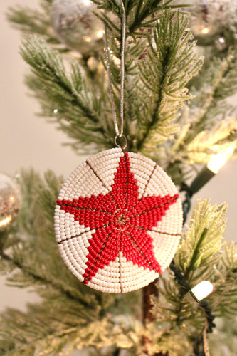 Blossom of Hope Ornament - Red