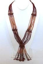 Load image into Gallery viewer, Murle Necklace - Copper &amp; Iridescent Gold